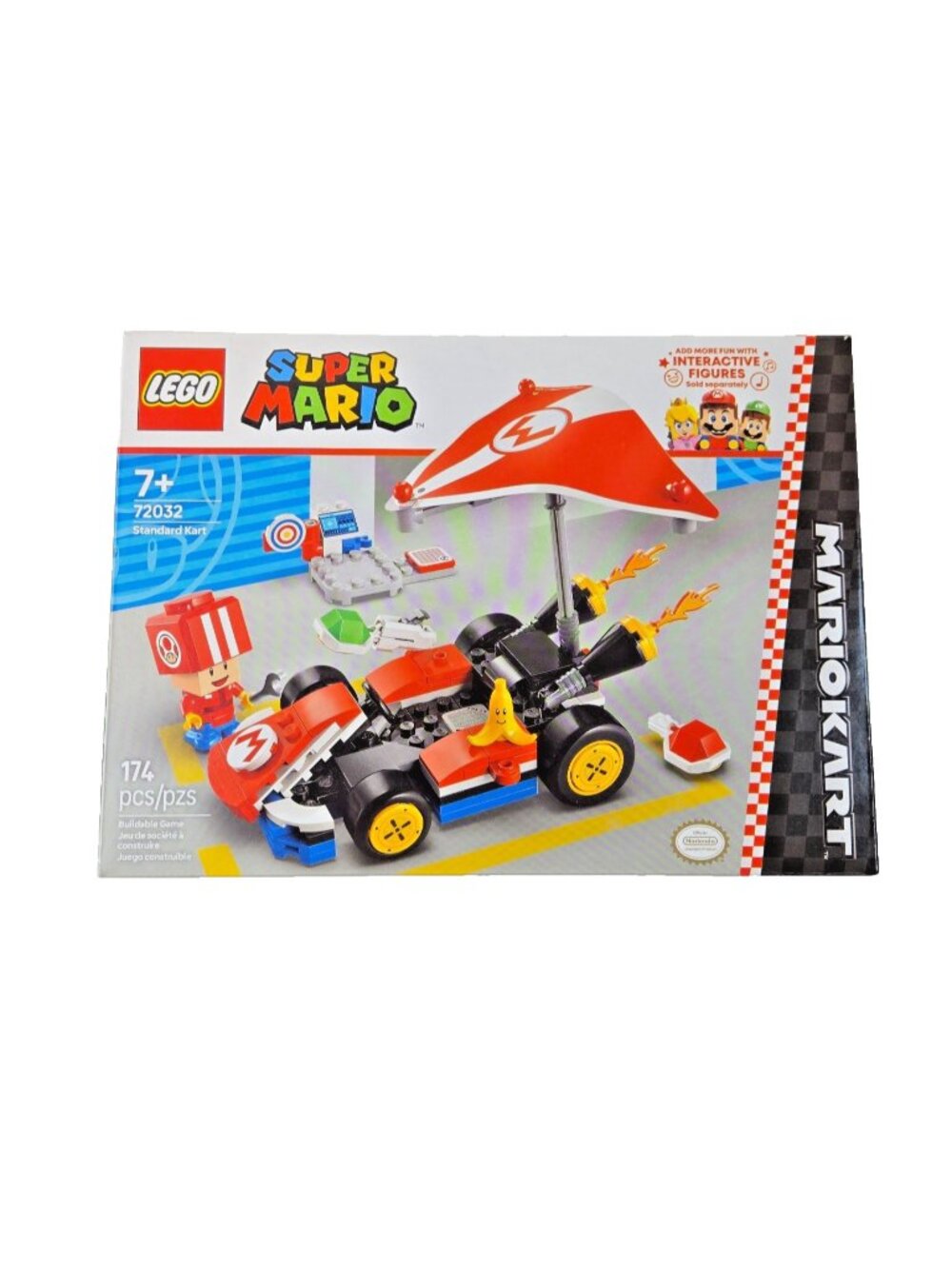 LEGO Super Mario Mario Kart Standard Kart Building Set 72032 New and Sealed
